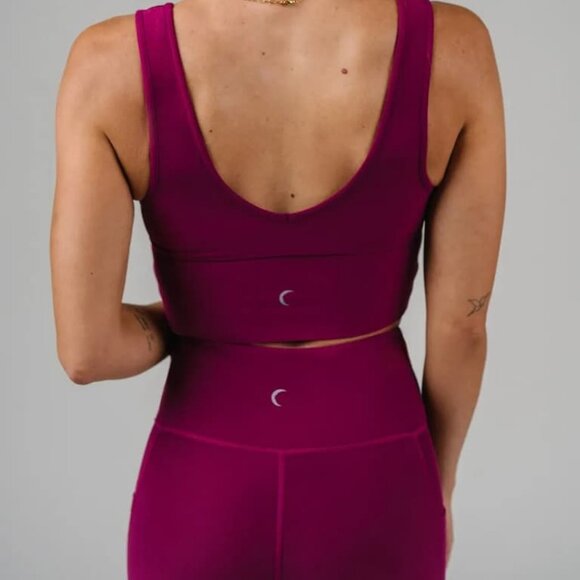 ZYIA ACTIVE Cranberry Brushed Light n Tight Bra XXL - Picture 2 of 3